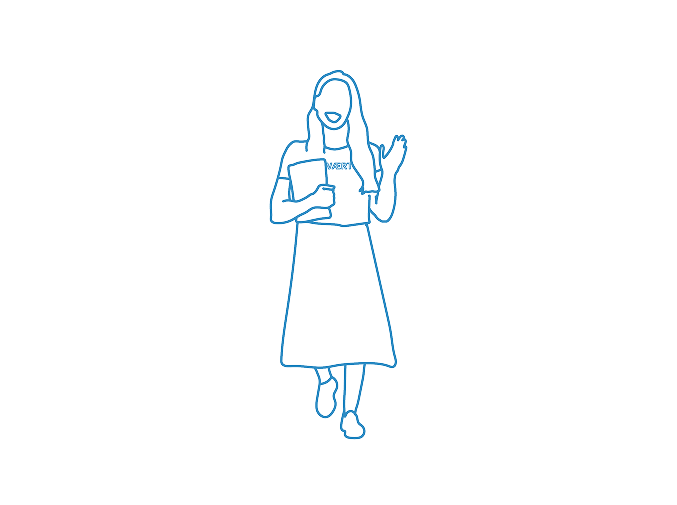 Host silhouette